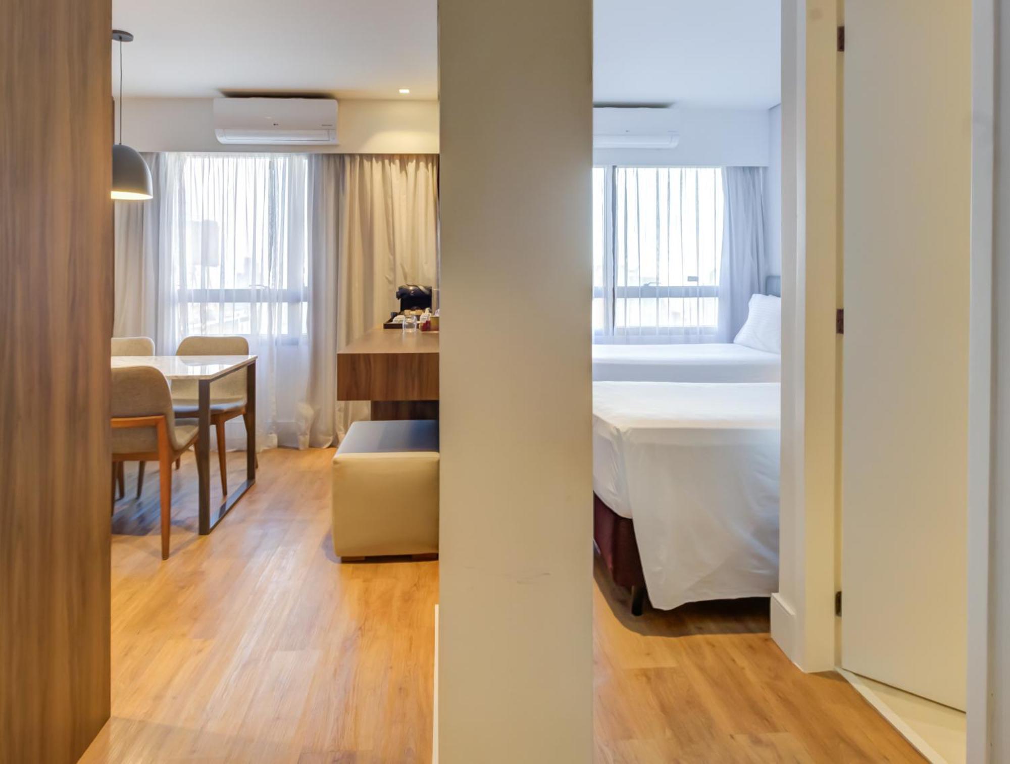Radisson Sao Paulo Paulista Hotel Bagian luar foto A typical room at the hotel