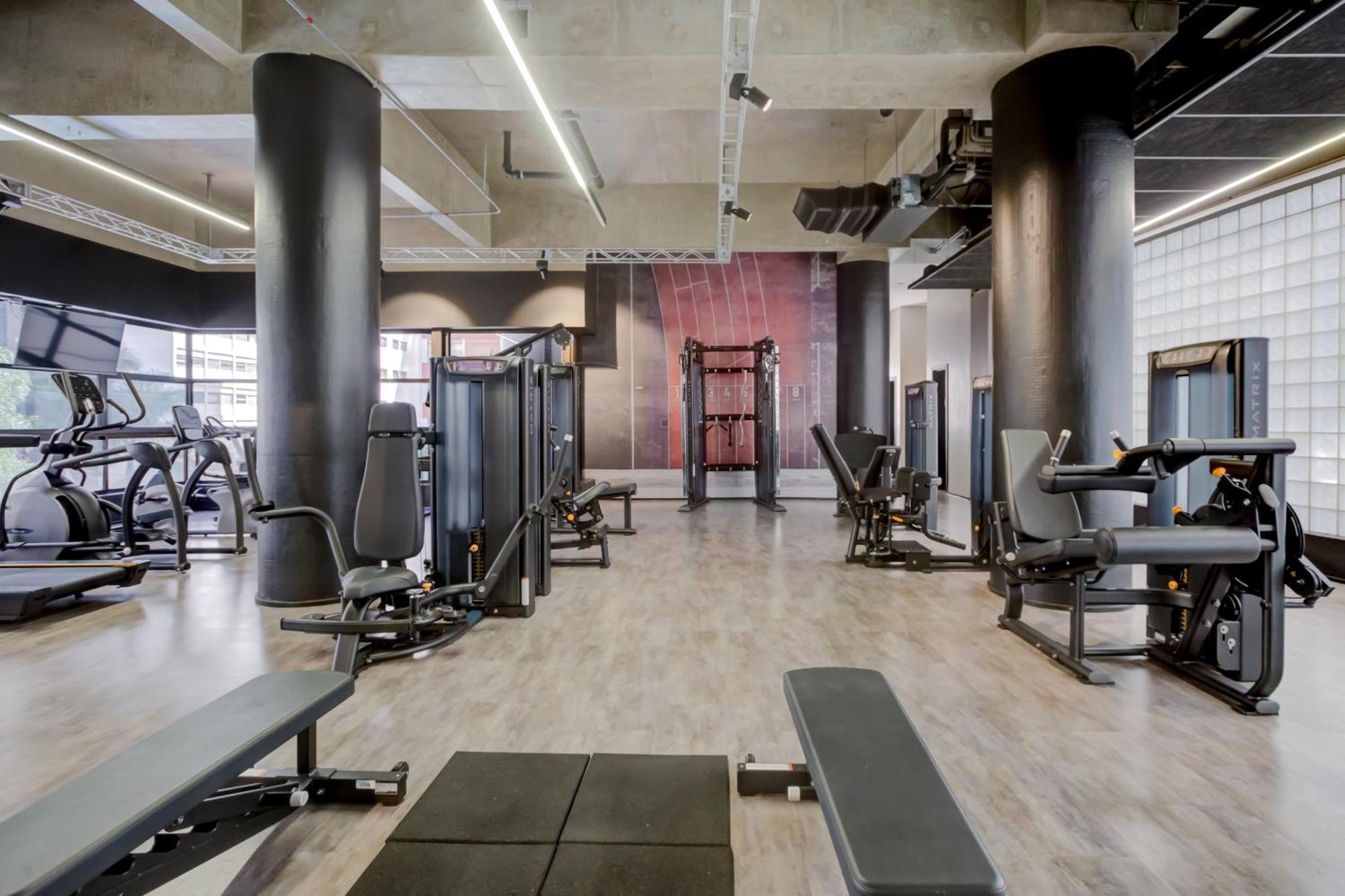 Radisson Sao Paulo Paulista Hotel Bagian luar foto The gym at the 2012 London Olympics